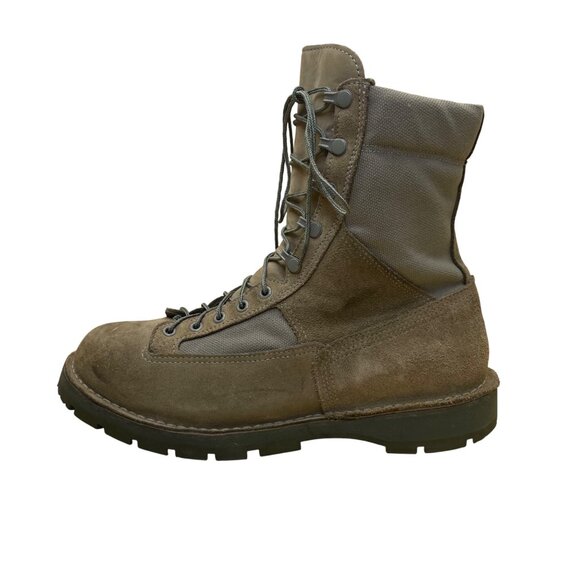 Danner Men’s Brown & Olive Leather Military 600G Insulated Gore-Tex Boots Sz 9.5 - Picture 4 of 11